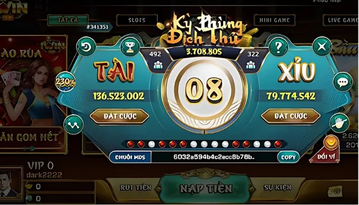 Game tài xỉu đăng ký nhận tiền 2025