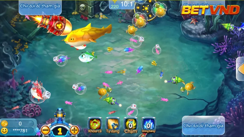 Chơi Bắn Cá Đại Dương BETVND