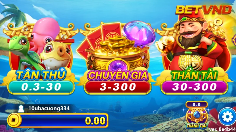 Bắn Cá Thần Tài tại BETVND