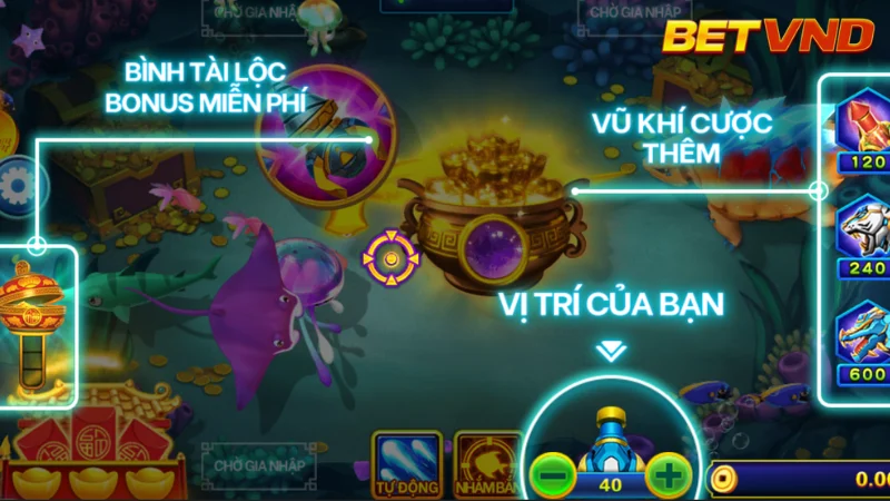 Cách Chơi Bắn Cá Thần Tài BETVND