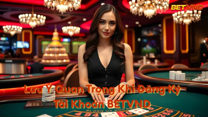 Lưu Ý Quan Trọng Khi Đăng Ký Tài Khoản BETVND Lưu Ý Quan Trọng Khi Đăng Ký Tài Khoản BETVND