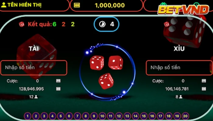 Game tài xỉu offline